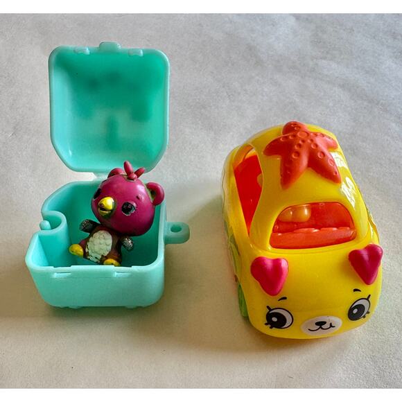 3PC Shopkins Toys - Backpack, Figurine and 2019 McDonald’s Car - Picture 1 of 7